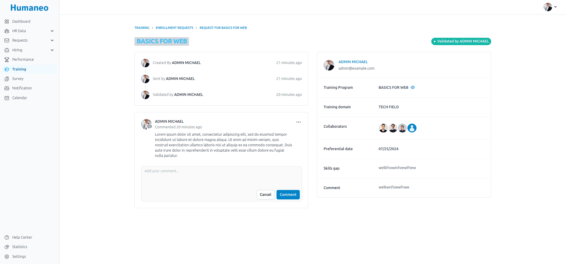 Enrollment Requests